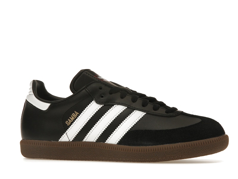 adidas Samba Leather Black White