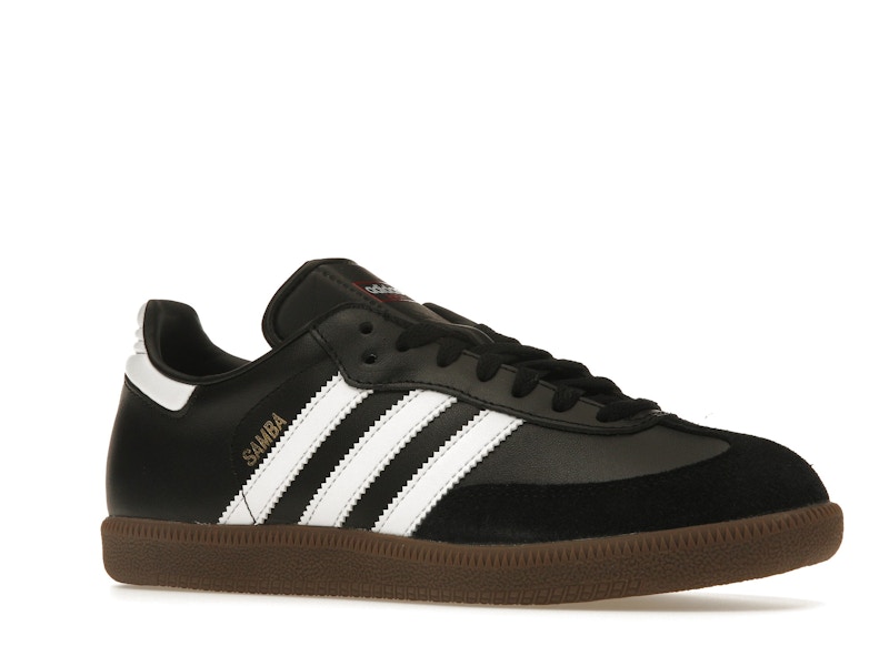 adidas Samba Leather Black White