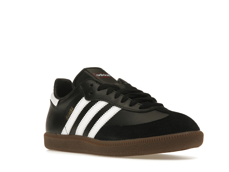adidas Samba Leather Black White