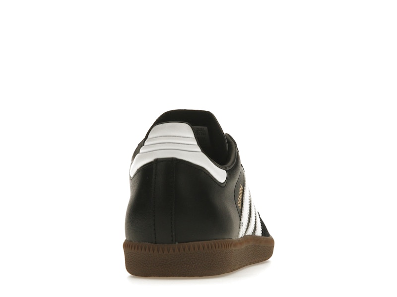 adidas Samba Leather Black White