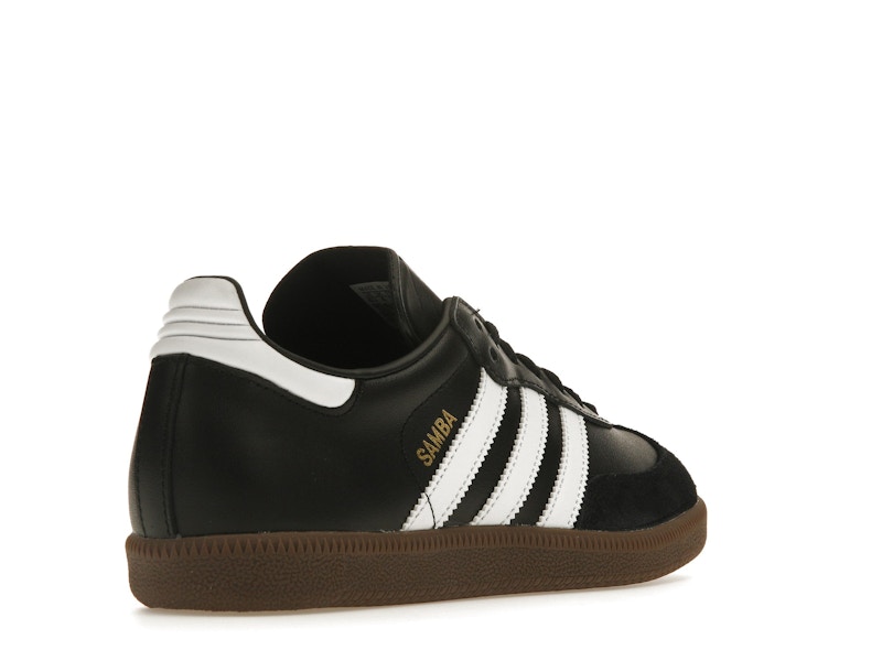 adidas Samba Leather Black White