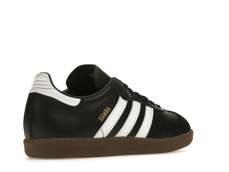 adidas Samba Leather Black White