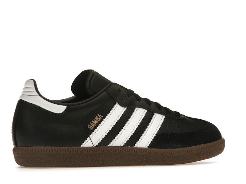 adidas Samba Leather Black White