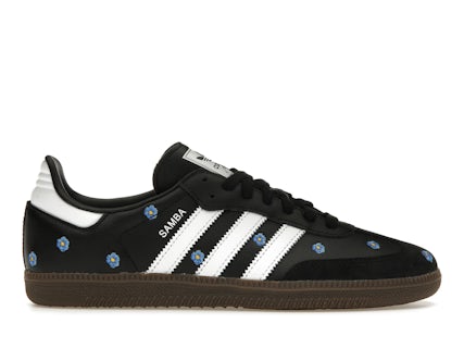 adidas Samba Light Blue Floral Core Black (Women's) 0