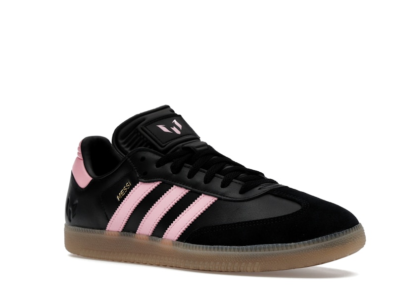adidas Samba Messi Black Gold Metallic