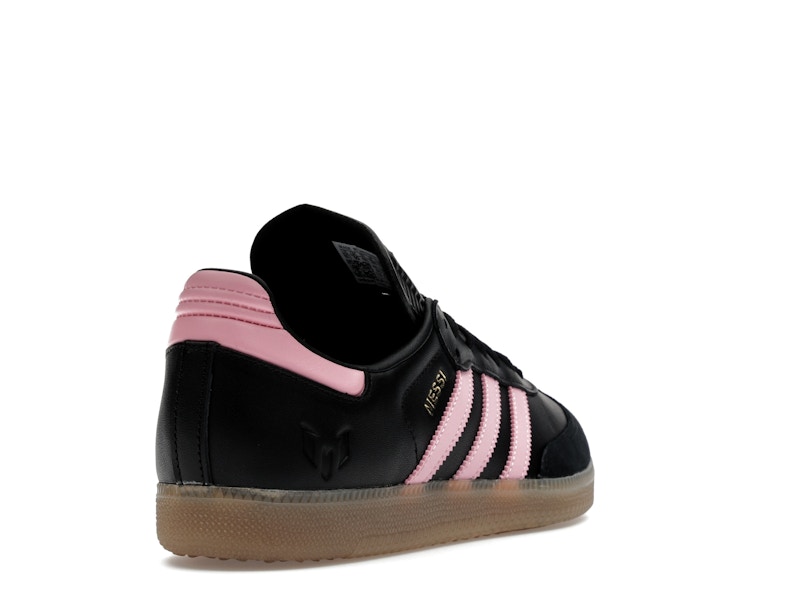 adidas Samba Messi Black Gold Metallic