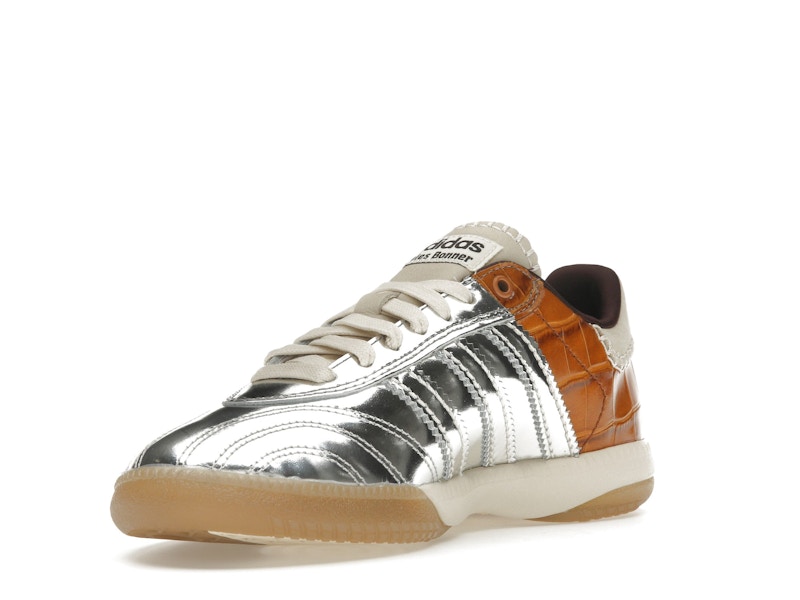 adidas Samba Millennium Wales Bonner Silver Metallic Yellow Croc