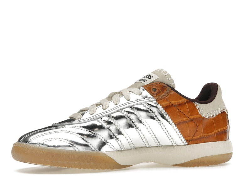 adidas Samba Millennium Wales Bonner Silver Metallic Yellow Croc
