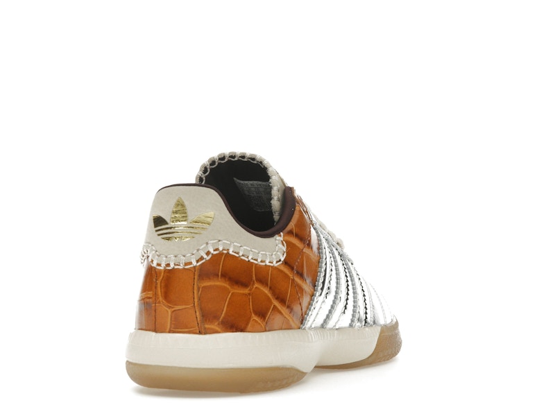 adidas Samba Millennium Wales Bonner Silver Metallic Yellow Croc