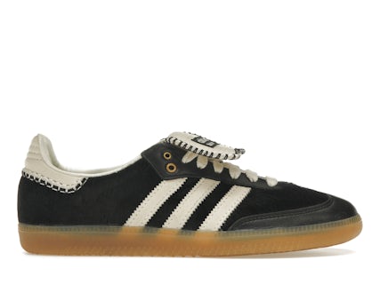 adidas Samba Pony Tonal Wales Bonner Core Black Men's - IE0580 - US adidas Samba Pony Tonal Wales Bonner Core Black Men's - IE0580 - US