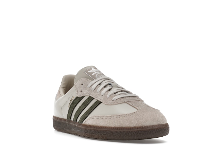 adidas Samba OG Aluminum Dark Khaki