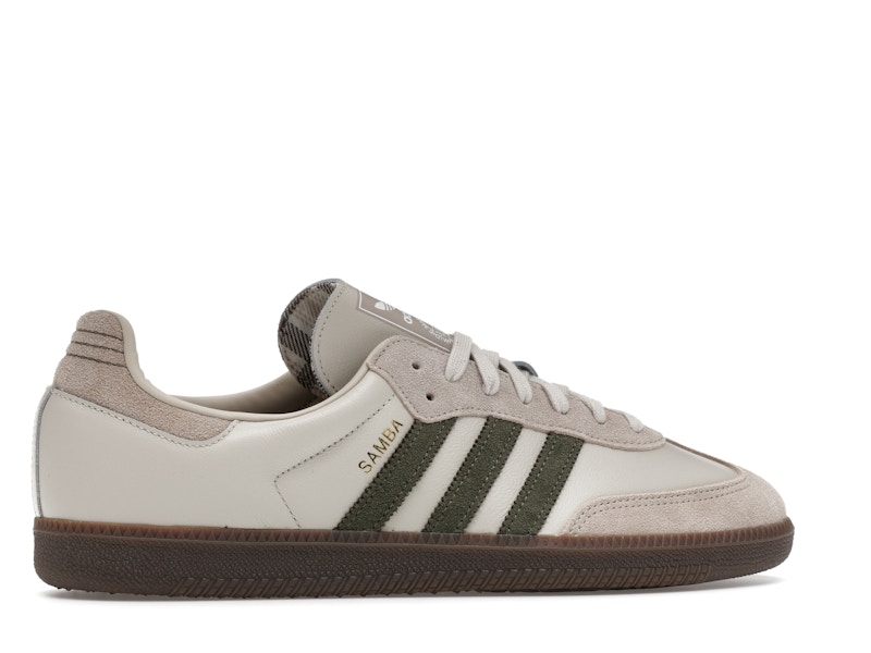 adidas Samba OG Aluminum Dark Khaki