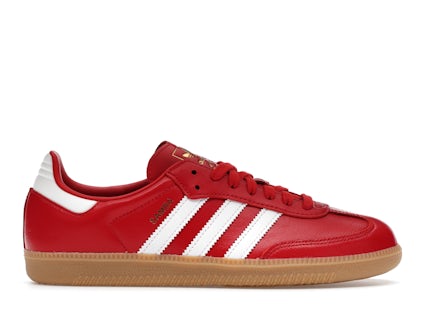 adidas Samba OG Better Scarlet White Men's - JR0881 - US adidas Samba OG Better Scarlet White Men's - JR0881 - US