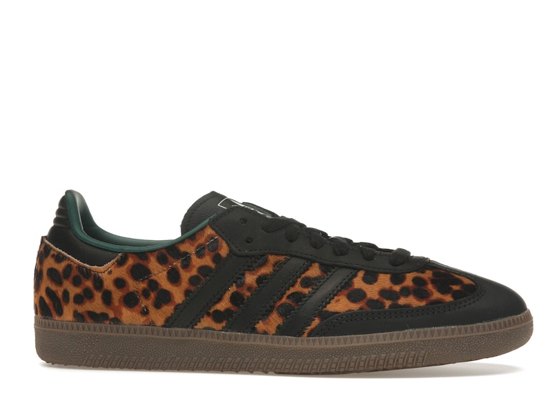 adidas Samba OG Black Green Leopard (Women's)