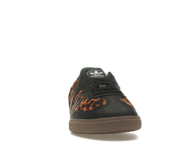 adidas Samba OG Black Green Leopard (Women's)