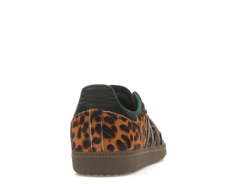 adidas Samba OG Black Green Leopard (Women's)