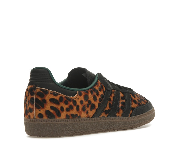 adidas Samba OG Black Green Leopard (Women's)