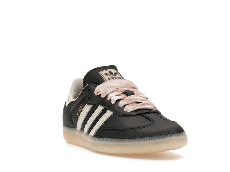 adidas Samba OG Black Pink Ribbon Laces (Women's)