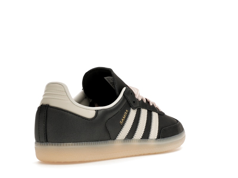 adidas Samba OG Black Pink Ribbon Laces (Women's)