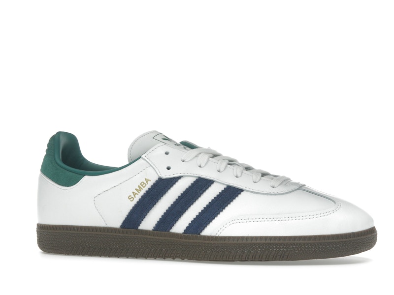 adidas Samba OG Black White Collegiate Green