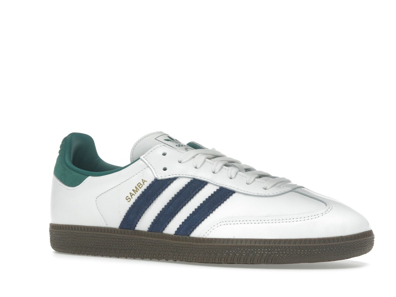 adidas Samba OG Black White Collegiate Green