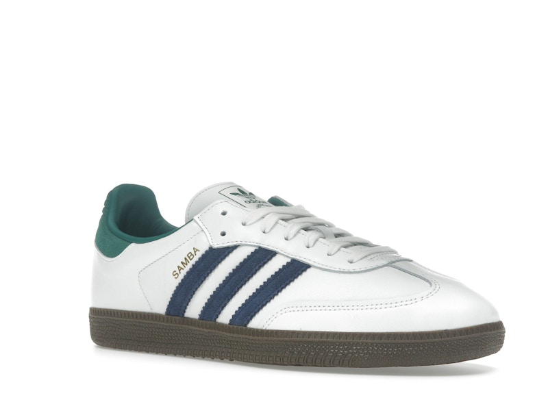 adidas Samba OG Black White Collegiate Green