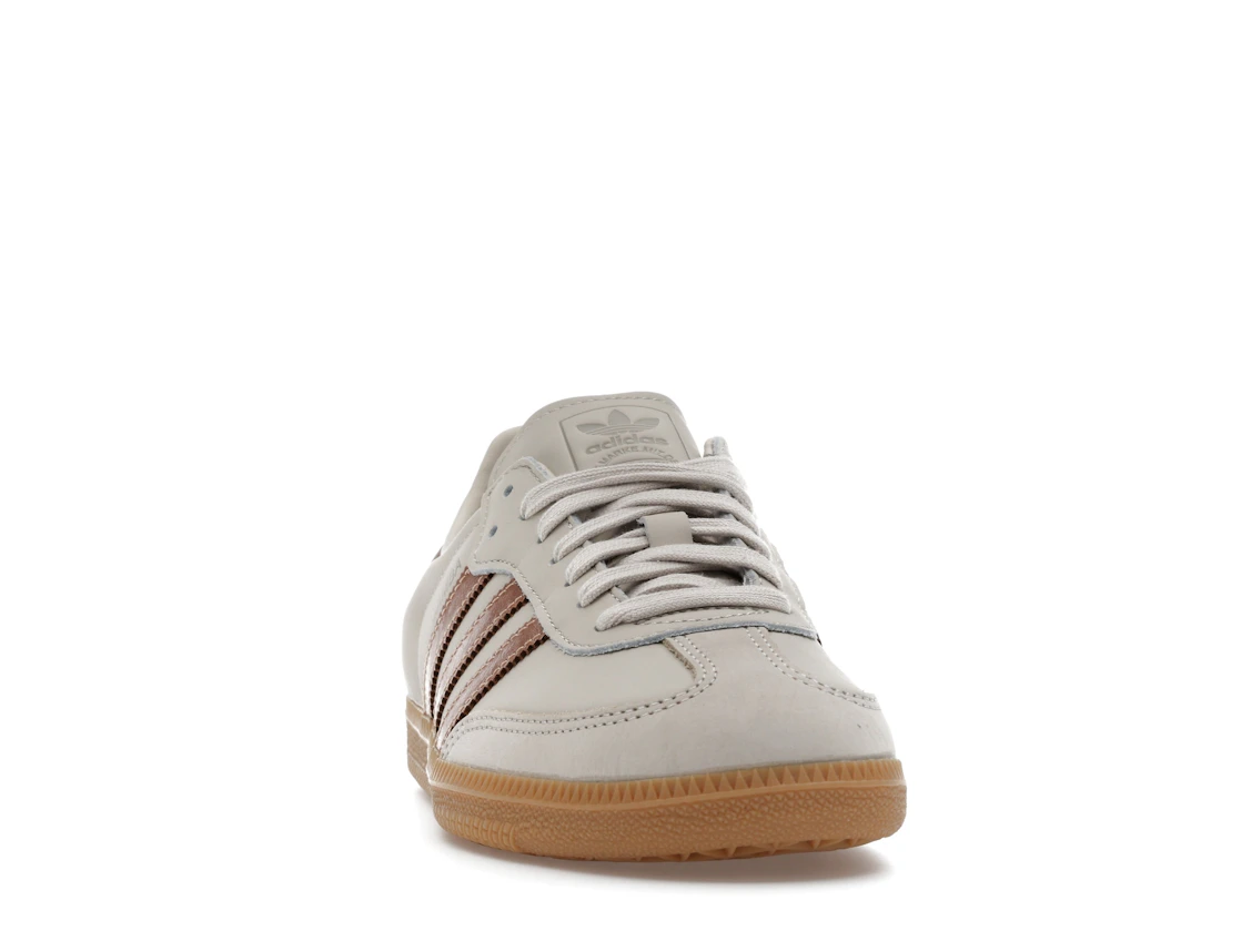 adidas Samba OG Clear Brown Copper Metallic Putty Beige (Women's)