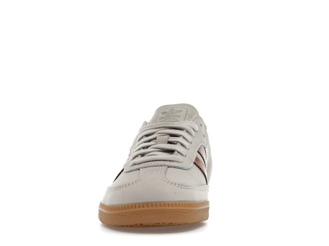 adidas Samba OG Clear Brown Copper Metallic Putty Beige (Women's)