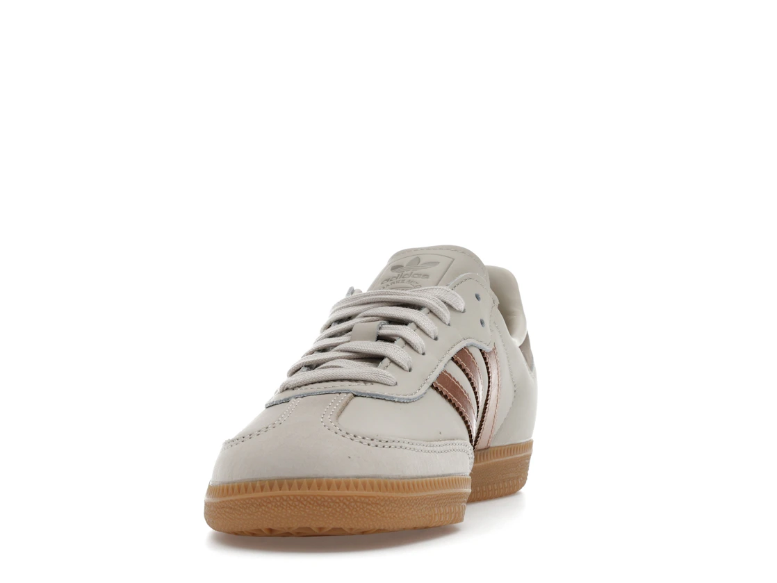 adidas Samba OG Clear Brown Copper Metallic Putty Beige (Women's)