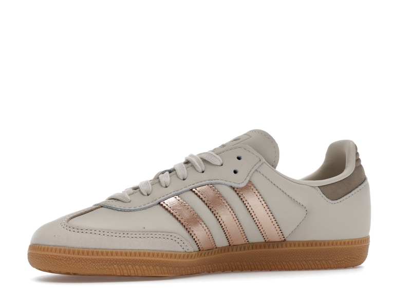 adidas Samba OG Clear Brown Copper Metallic Putty Beige (Women's)