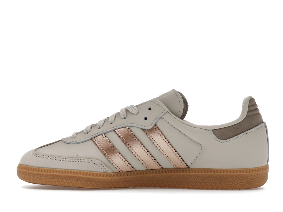 adidas Samba OG Clear Brown Copper Metallic Putty Beige (Women's)