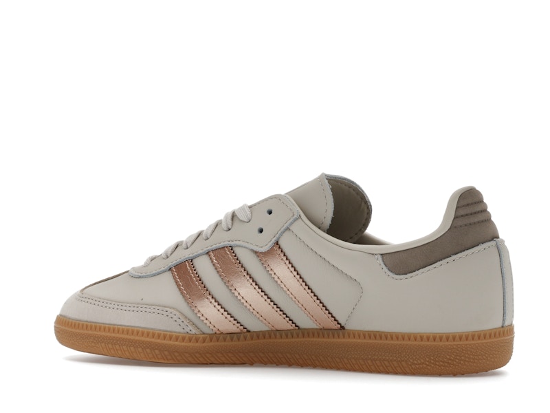 adidas Samba OG Clear Brown Copper Metallic Putty Beige (Women's)