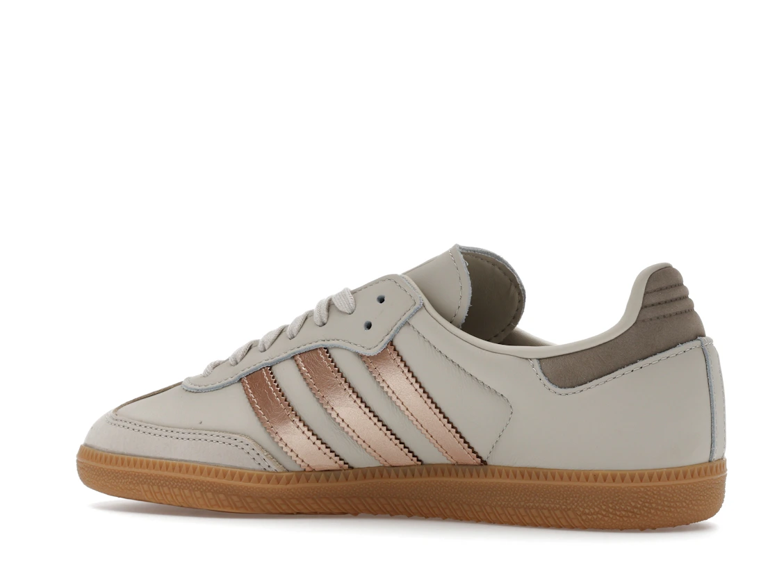 adidas Samba OG Clear Brown Copper Metallic Putty Beige (Women's)