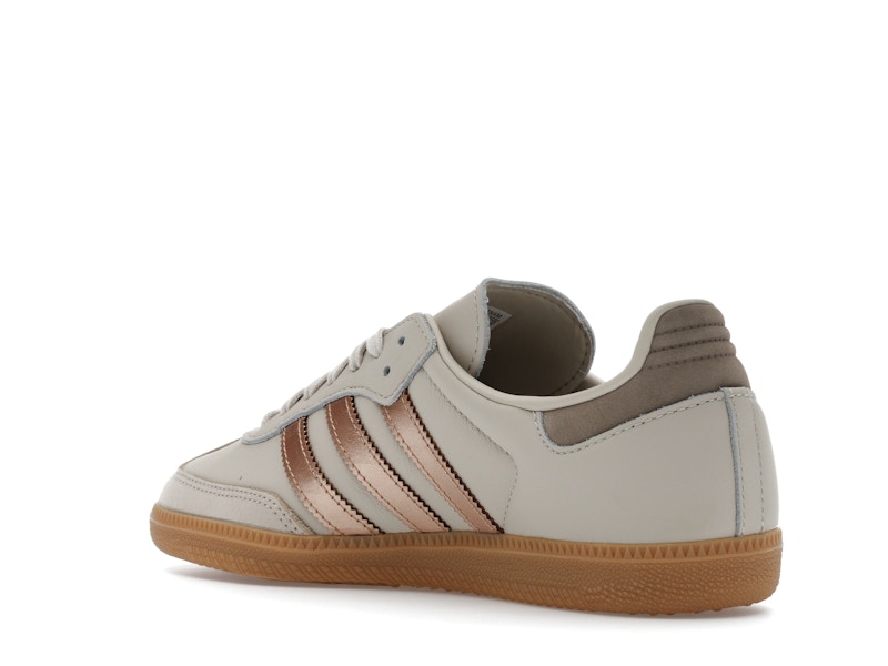 adidas Samba OG Clear Brown Copper Metallic Putty Beige (Women's)