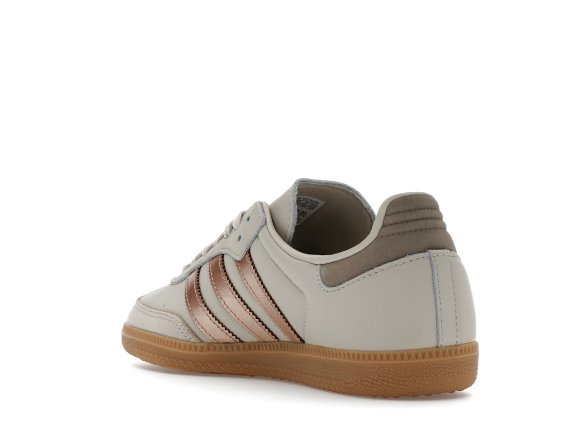 adidas Samba OG Clear Brown Copper Metallic Putty Beige (Women's)
