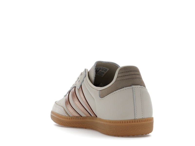 adidas Samba OG Clear Brown Copper Metallic Putty Beige (Women's)