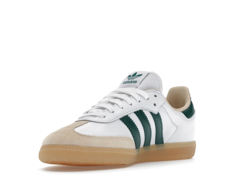 adidas Samba OG Cloud White Collegiate Green Gum