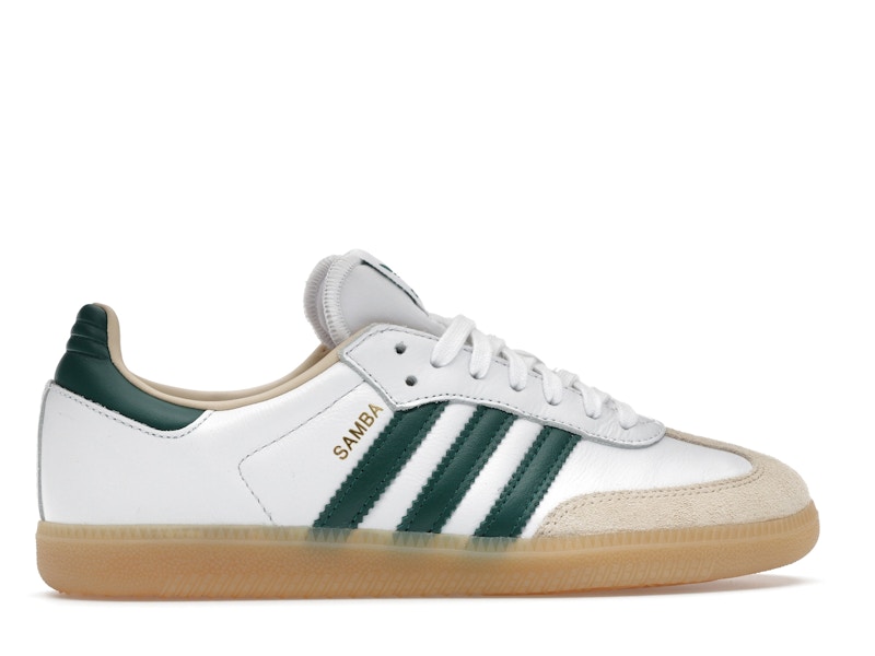 adidas Samba OG Cloud White Collegiate Green Gum