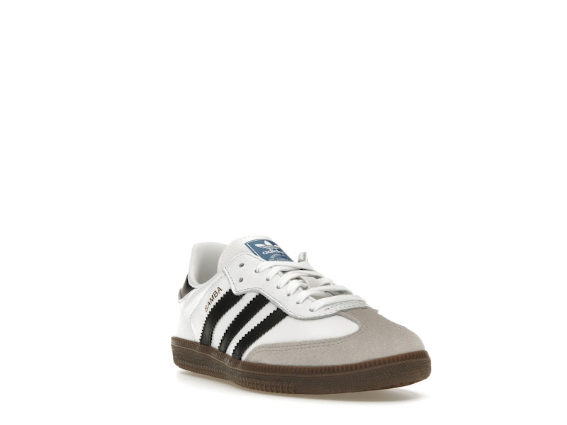 adidas Samba OG Cloud White Core Black Gum (PS)