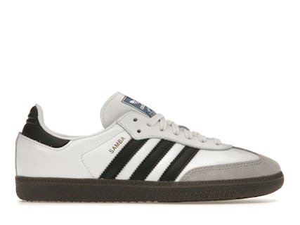 adidas Samba OG Cloud White Core Black Men's - BZ0057/B75806 - US adidas Samba OG Cloud White Core Black Men's - BZ0057/B75806 - US