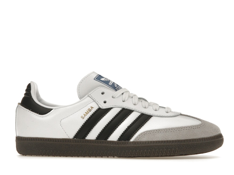 Adidas samba og cloud white & core black shoes clearance