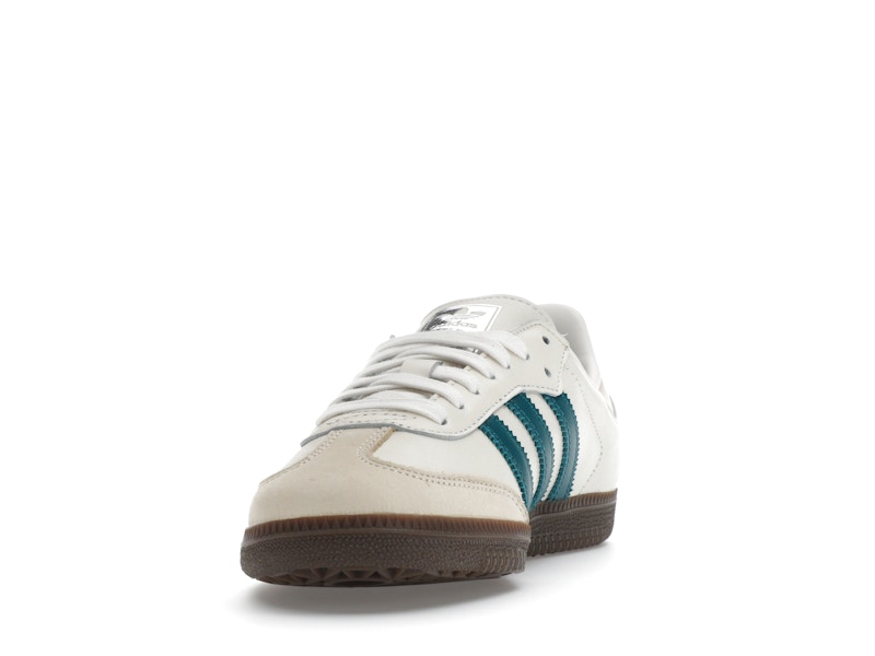 adidas Samba OG Cloud White Legacy Teal (Women's)