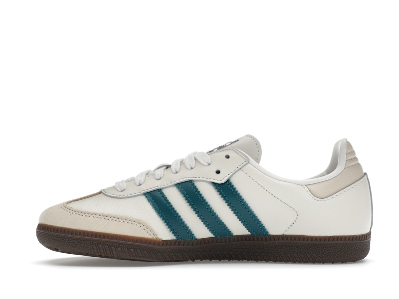 adidas Samba OG Cloud White Legacy Teal (Women's)