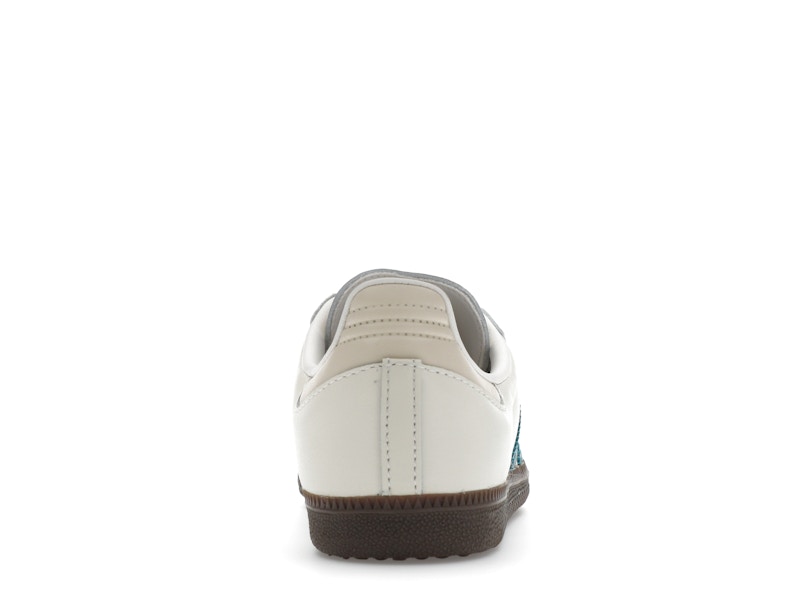 adidas Samba OG Cloud White Legacy Teal (Women's)
