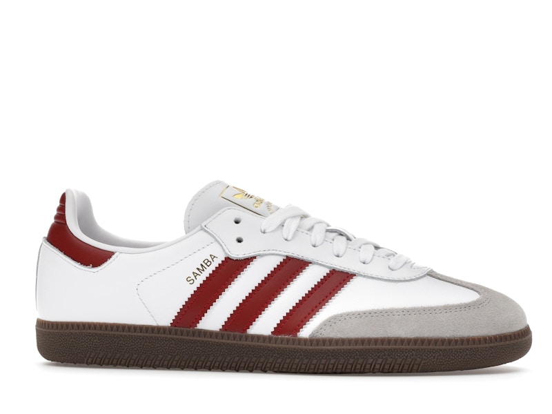 adidas Samba OG Cloud White Preloved Ruby