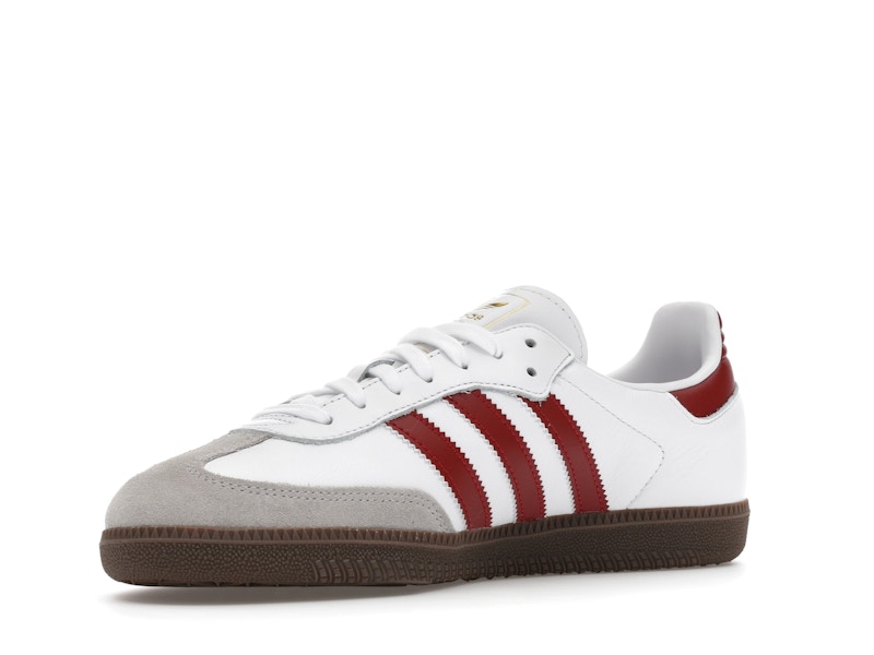 adidas Samba OG Cloud White Preloved Ruby