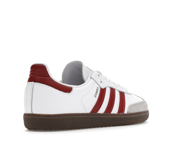 adidas Samba OG Cloud White Preloved Ruby