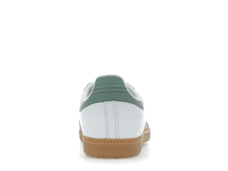 adidas Samba OG Cloud White Silver Green (GS)