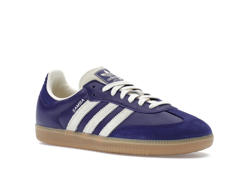 adidas Samba OG Collegiate Purple Cream (Women's)