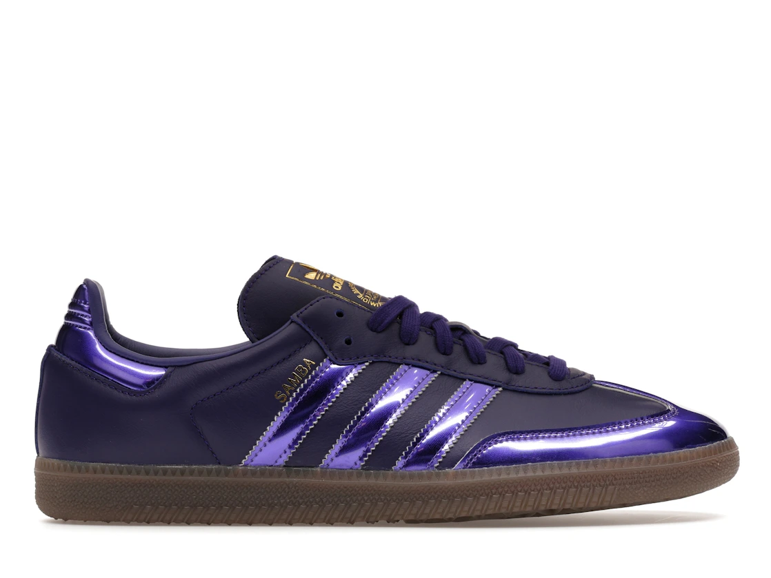 adidas Samba OG Collegiate Purple Rush Gold (Women's)